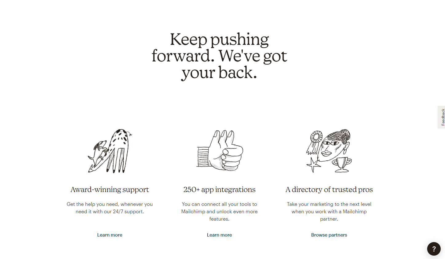 Example of Mailchimp tone of voice. 