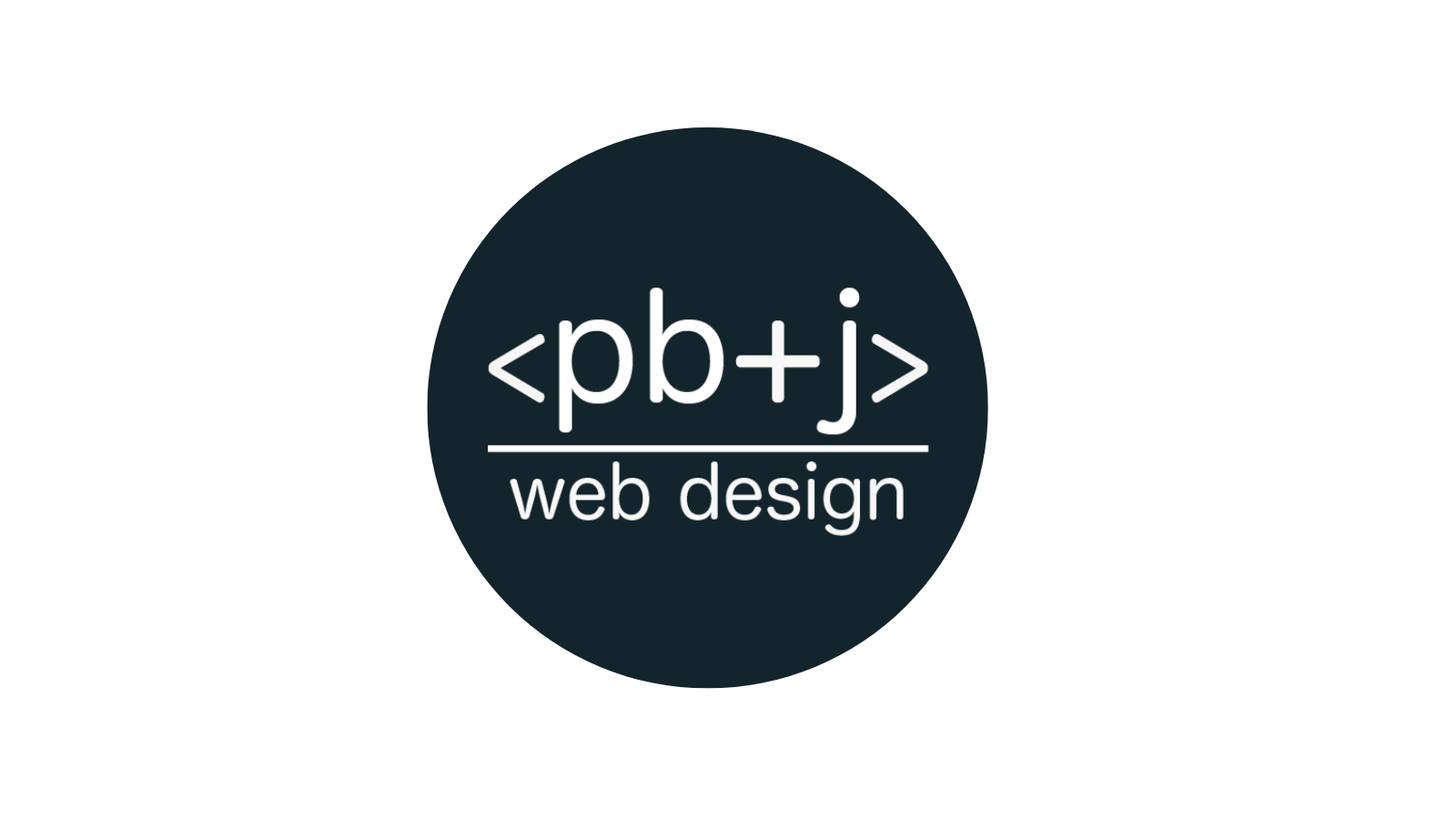 PB&J web design logo.